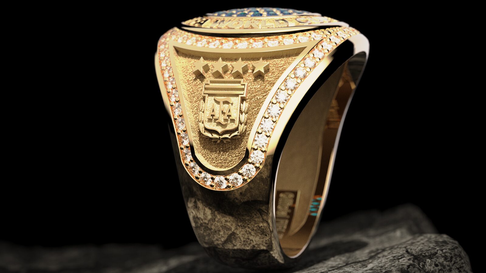 Argentina FIFA World Cup 2026™ Champions Ring — finalist design