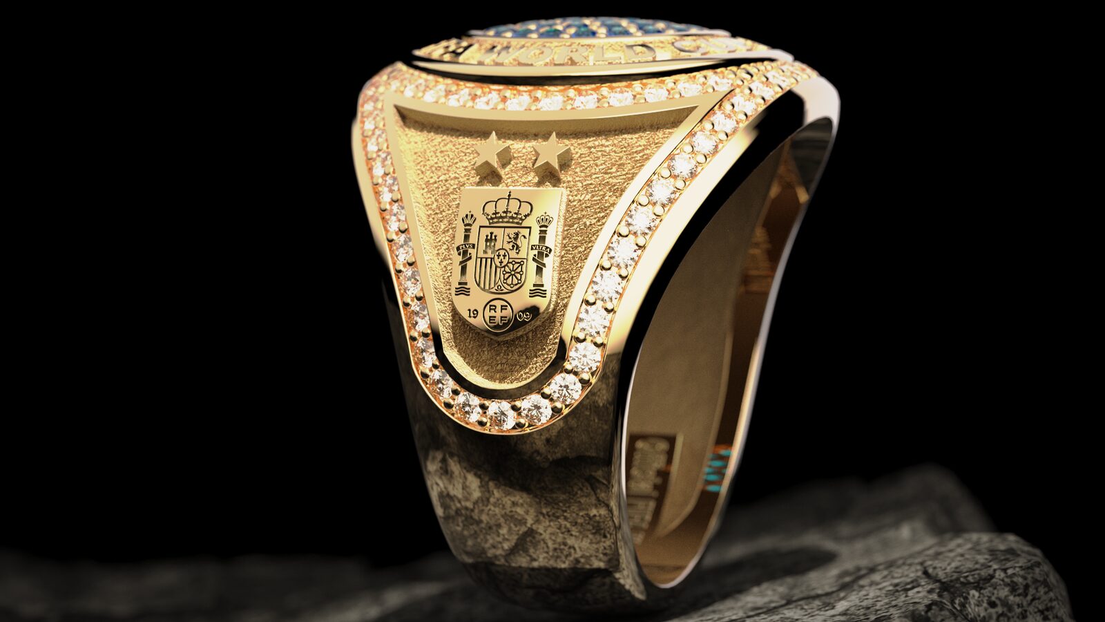 Spain FIFA World Cup 2026™ Champions Ring — finalist design