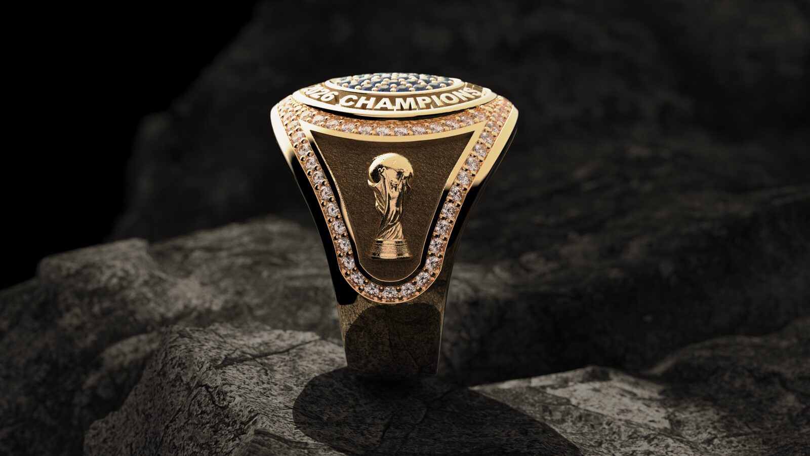 Spain FIFA World Cup 2026™ Champions Ring — finalist design